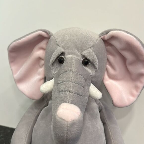 Russ Berrie Large Elephant Plush Toy Grey Children's Soft Toy 20” Tall! - Picture 2 of 8